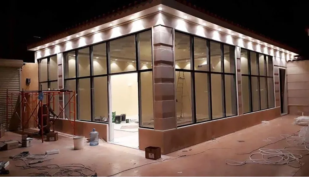 غرف إضافية خارجية وملاحق للاستراحة (أو للضيافة) بالرياض 