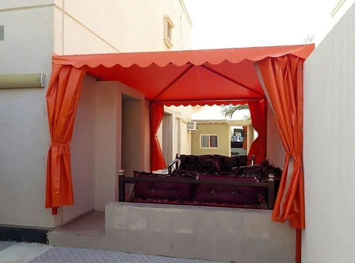 أفضل مظلات حدائق قماش بشمال الرياض| وأسعار اقتصادية