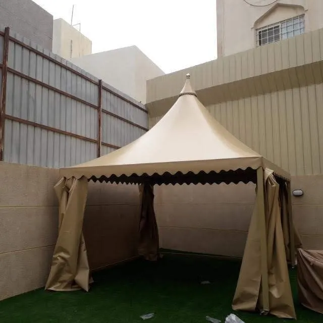 مظلات هرمية تركيب مظلات انواع متعددة بالرياض