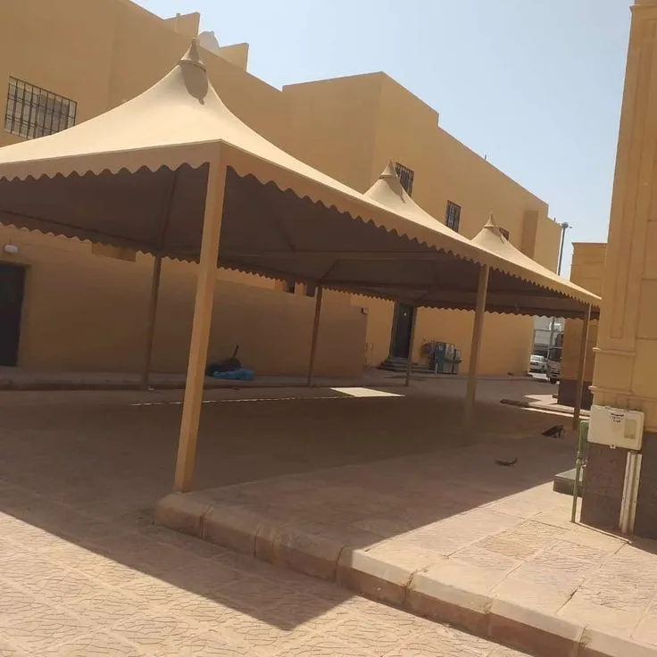 مظلات هرمية تركيب مظلات انواع متعددة بالرياض