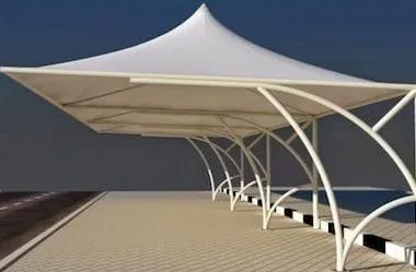 حداد عمل مظلات مخروطية هرمية الرياض