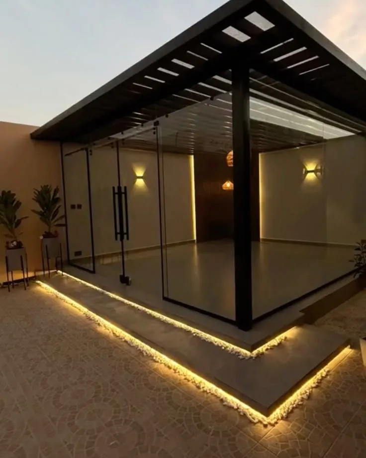 حداد تركيب غرف زجاج خارجية مع ضمان كامل الرياض