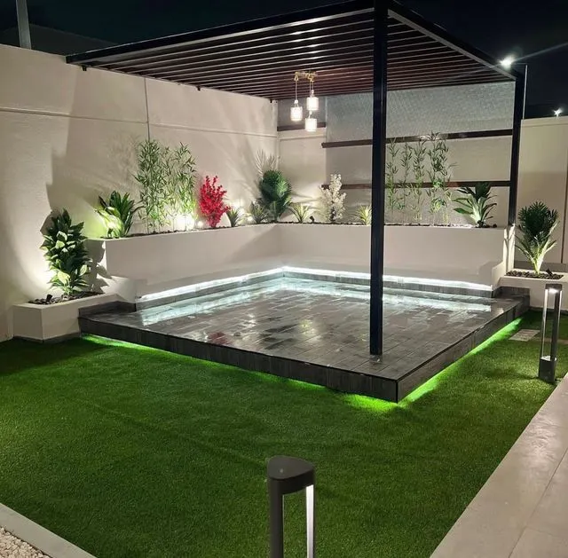حداد تصليح جلسات مع برجولات احواش الرياض