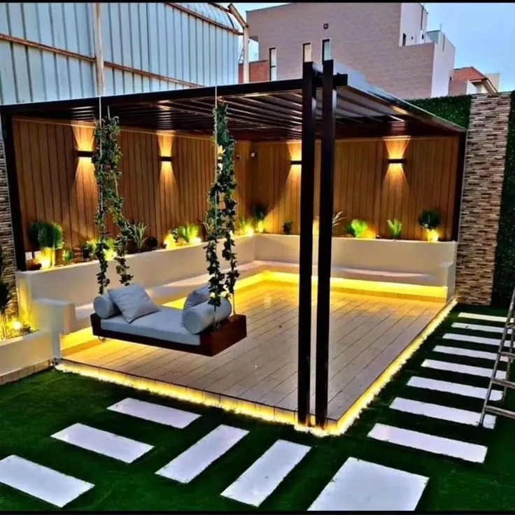 حداد تصليح جلسات مع برجولات احواش الرياض