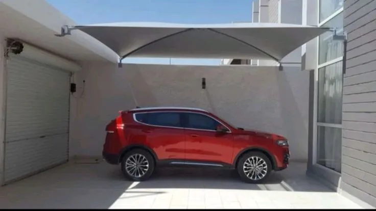 مظلات خارجية للسيارات والحدائق بجودة عالية في الرياض