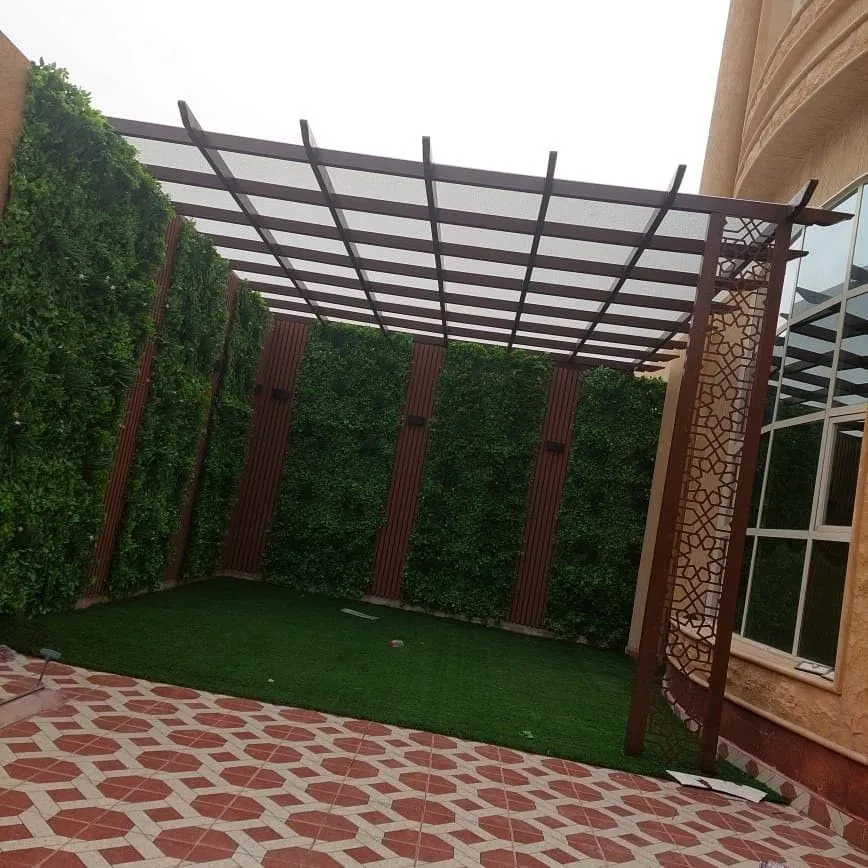 برجولات وجلسات خارجية بالرياض تصاميم عصرية 2025