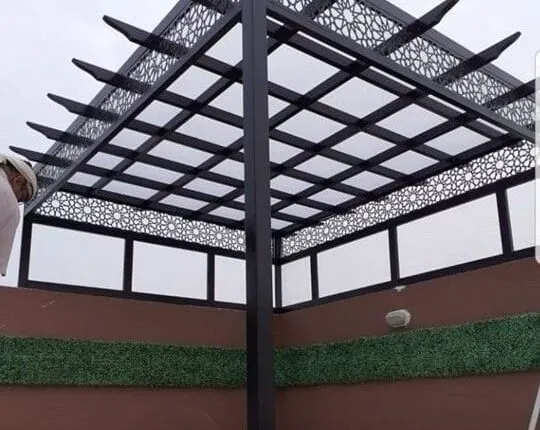 برجولات وجلسات خارجية بالرياض تصاميم عصرية 2025