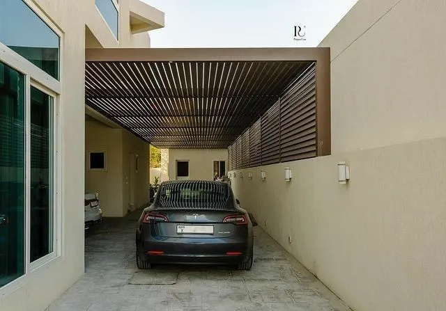 مظلات سيارات بالرياض 2025 أحدث التصاميم العصرية
