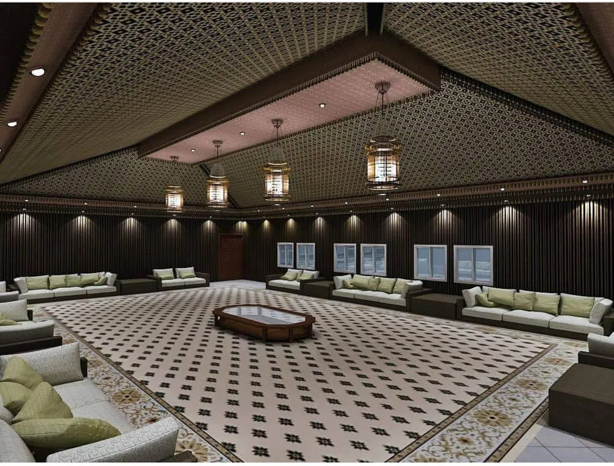 تصميم بيوت شعر بالرياض – فخامة تراثية وتنفيذ بطابع عصري