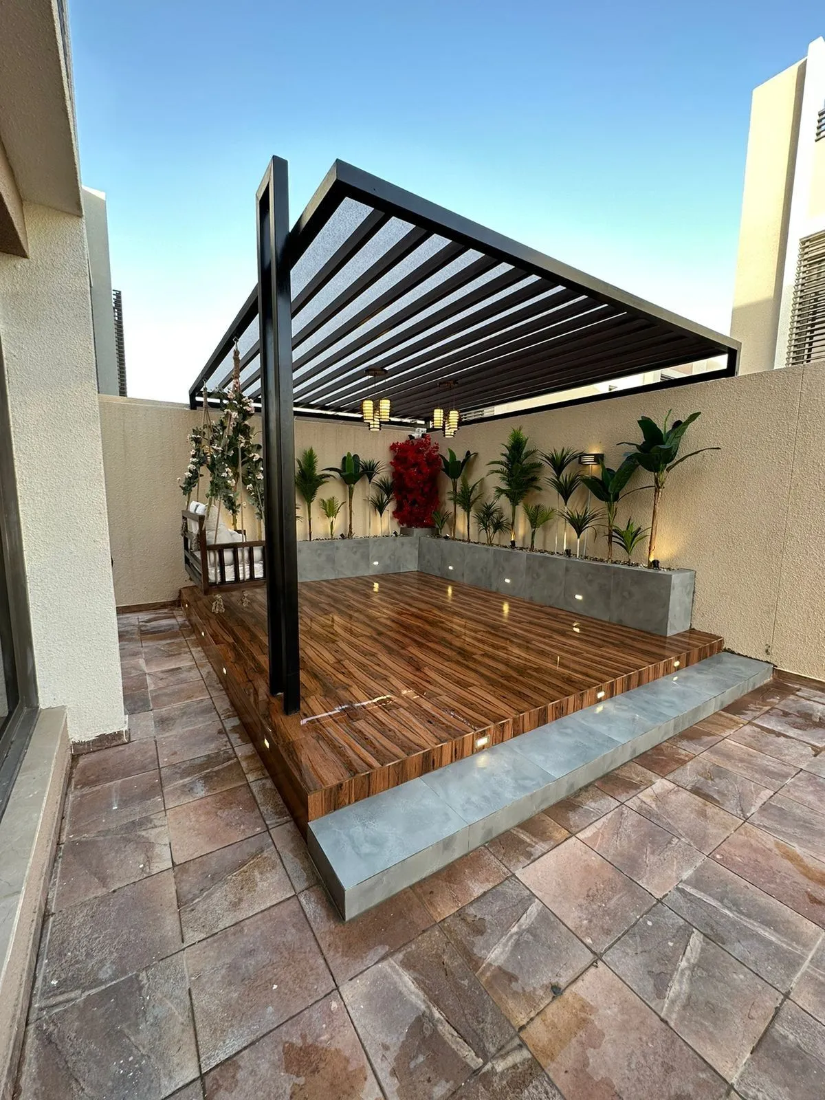 أفضل برجولات خارجية في الرياض – تناسب الفلل والاستراحات