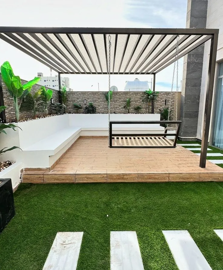 أفضل برجولات خارجية في الرياض – تناسب الفلل والاستراحات