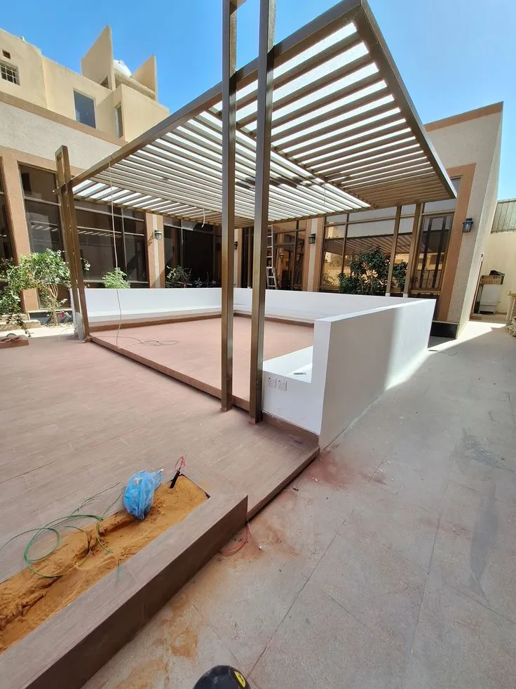 أفضل برجولات خارجية في الرياض – تناسب الفلل والاستراحات