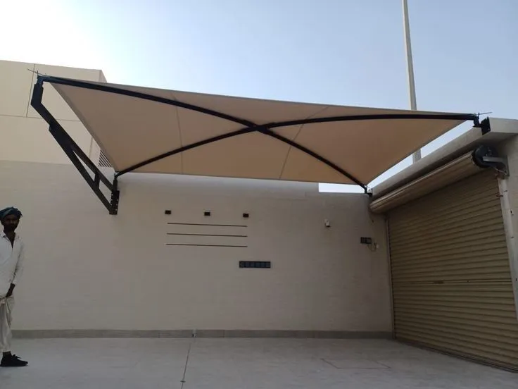 مظلات سيارات جاهزة بحي النرجس الرياض للفلل – تركيب فوري وضمان 10 سنوات