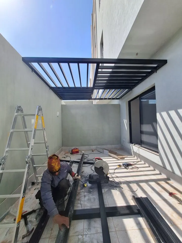 تركيب برجولات فلل – جلسات خارجية في الرياض من ظلال الرياض