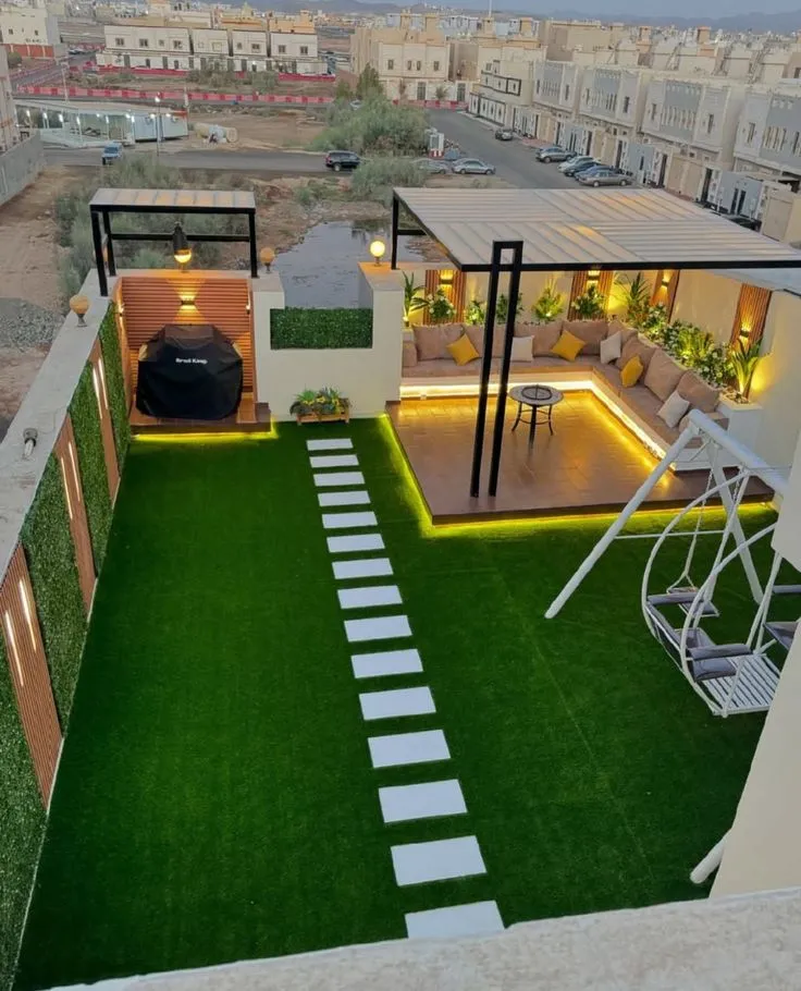 تركيب برجولات فلل – جلسات خارجية في الرياض من ظلال الرياض