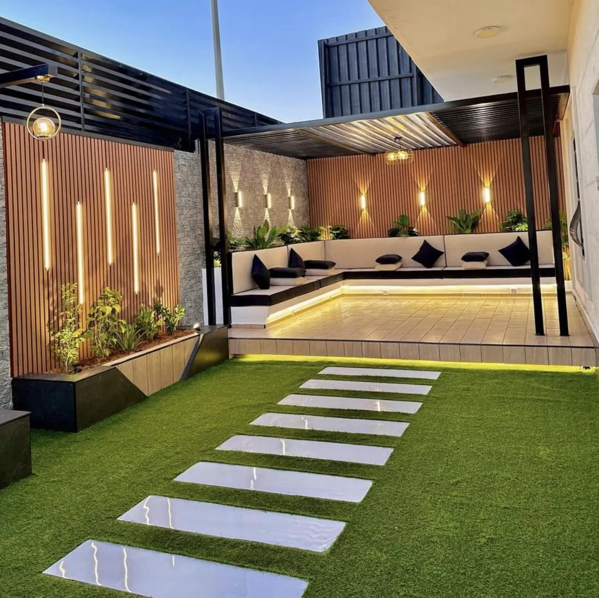 تركيب برجولات فلل – جلسات خارجية في الرياض من ظلال الرياض