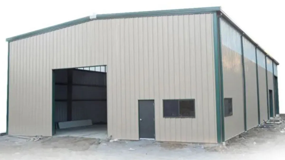 بناء هناجر ومخازن في الخرج الصناعية – تصميم هندسي متكامل