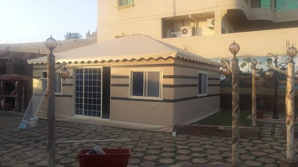 خيام سدو وبيوت شعر للمخيمات والاستراحات – تصميم حديث ومتانة 