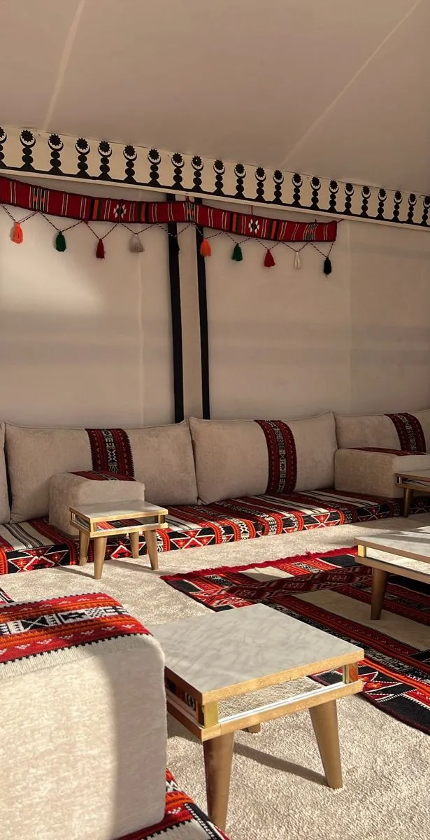 خيام سدو وبيوت شعر للمخيمات والاستراحات – تصميم حديث ومتانة 