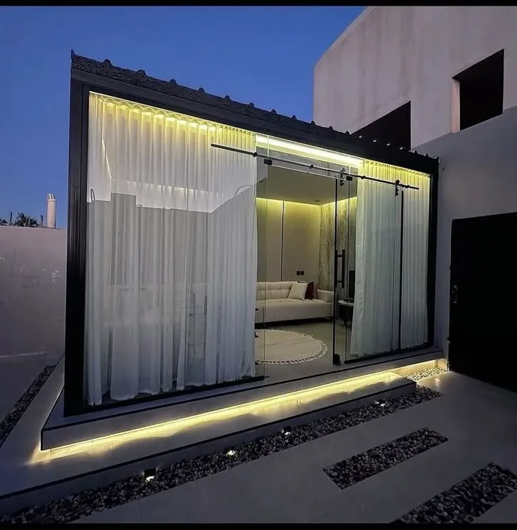 أفخم المجالس الخارجية الجاهزة بحي الملقا – تصميم فاخر وجودة 