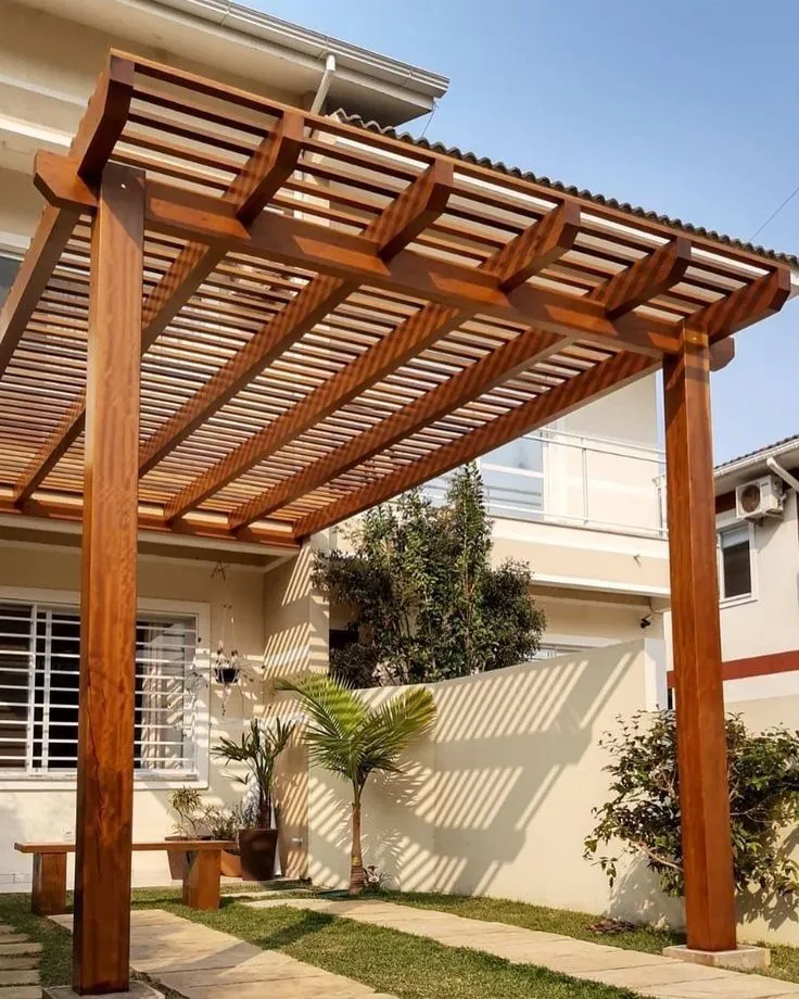 برجولات ديكور للمداخل في الرياض – تضيف ظلال أنيقة وبصمة فنية للمنزل