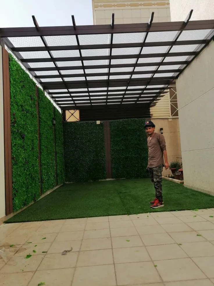 برجولات ديكور للمداخل في الرياض – تضيف ظلال أنيقة وبصمة فنية للمنزل