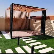 برجولات ديكور للمداخل في الرياض – تضيف ظلال أنيقة وبصمة فنية للمنزل