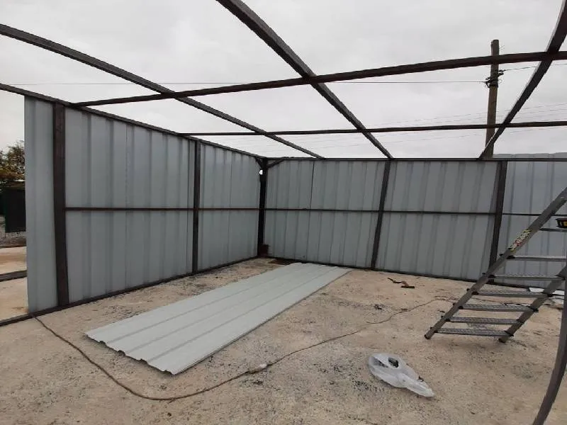 أسعار الهناجر والمستودعات الحديدية وسندوتش بانل في اليرموك