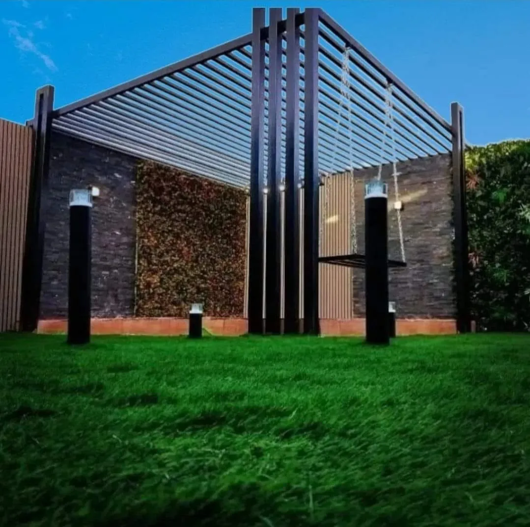 جلسات شتويه وبرجولات واحواض كلاسيكيه في الرياض