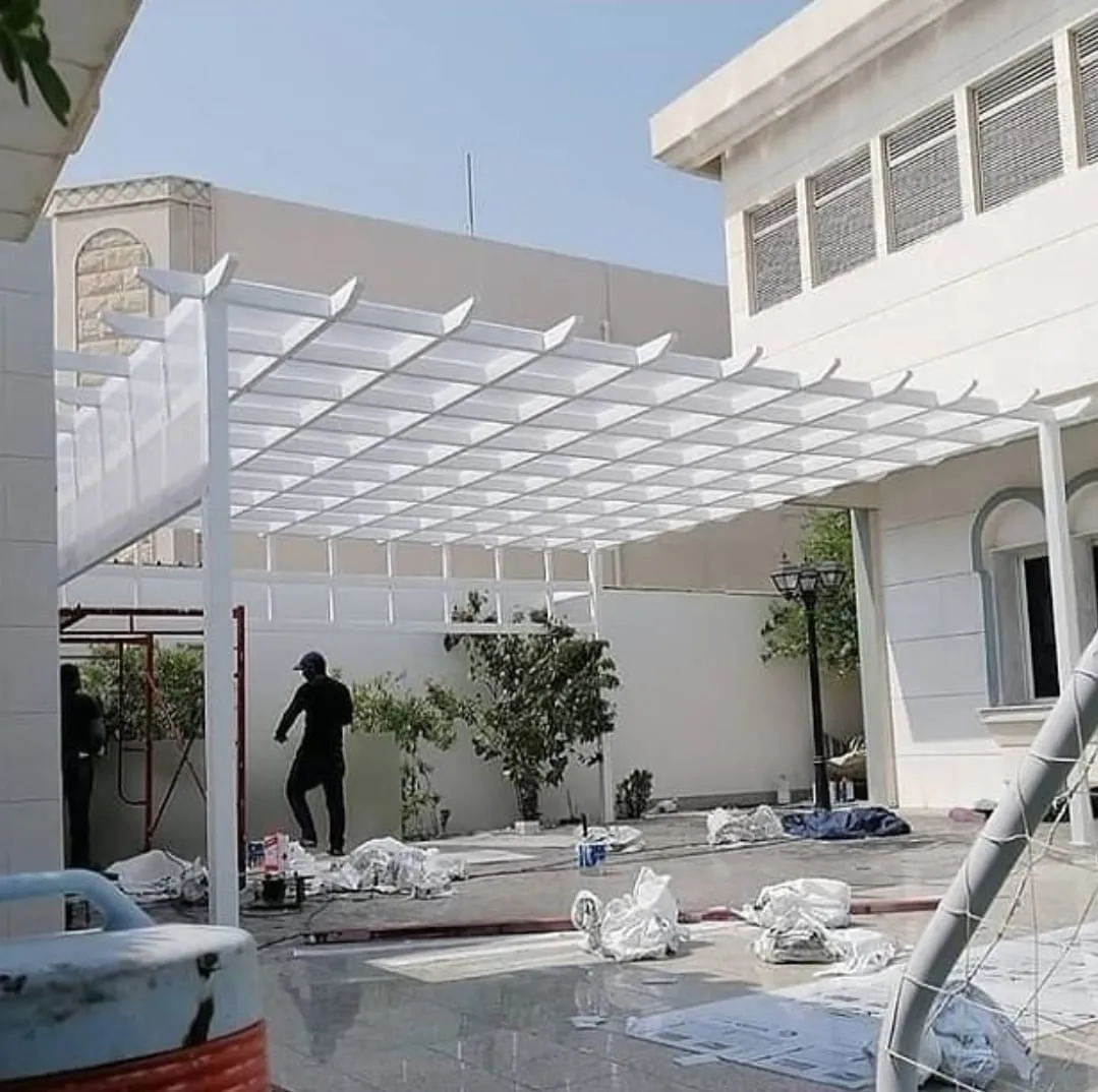 جلسات شتويه وبرجولات واحواض كلاسيكيه في الرياض