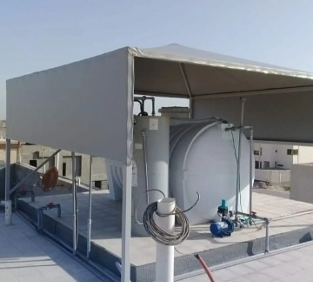 مظلات خزانات مظلات سخانات مظلات مكيفات مظلات السطح بالرياض