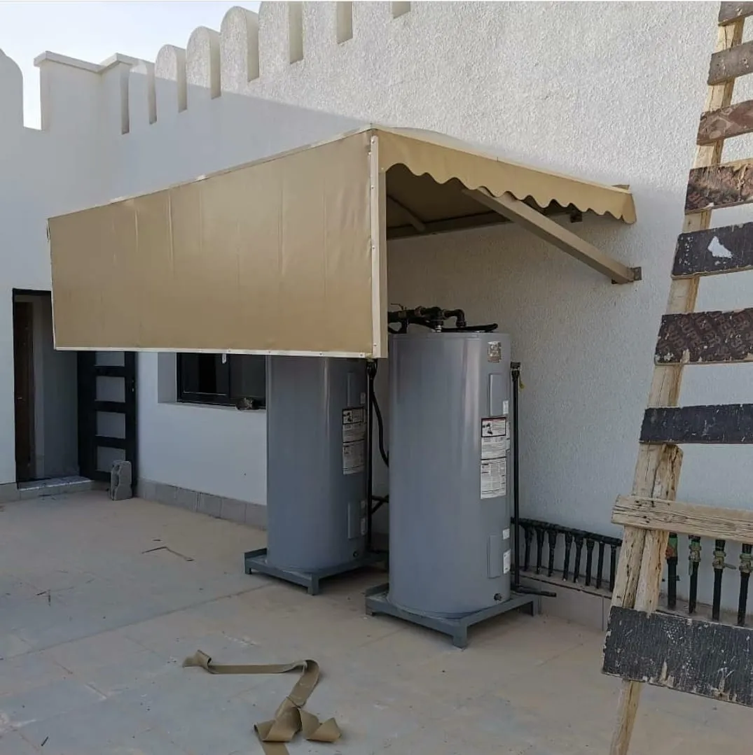 مظلات خزانات مظلات سخانات مظلات مكيفات مظلات السطح بالرياض