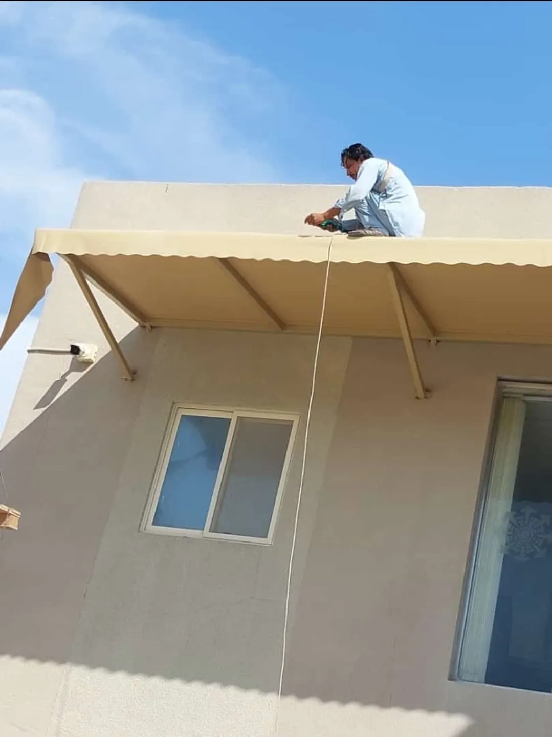 مظلات خزانات مظلات سخانات مظلات مكيفات مظلات السطح بالرياض