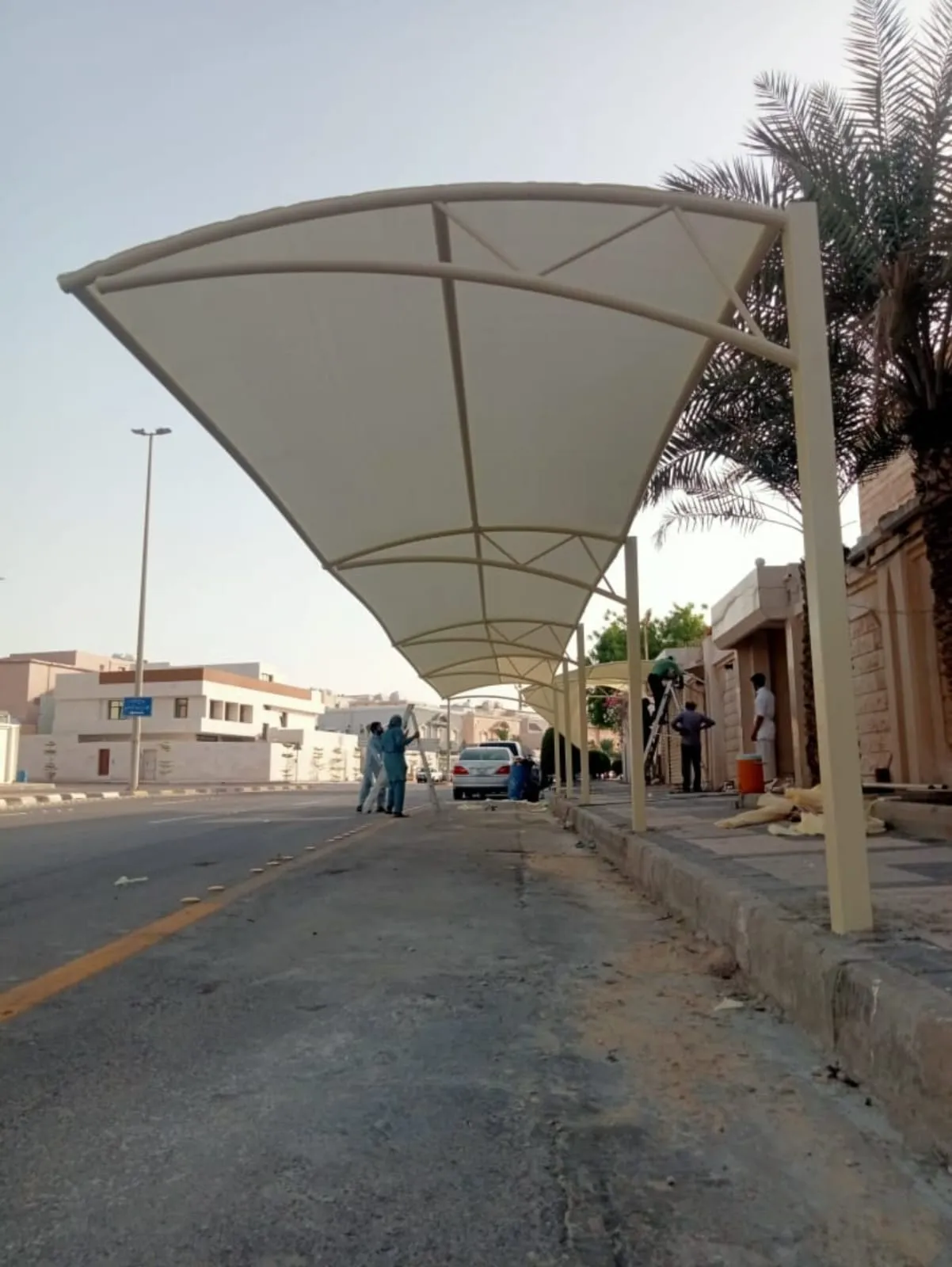 مظلات سيارات مظلات حدائق مظلات ممرات مظلات كابولي في الرياض 