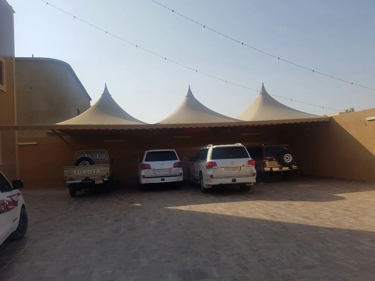 مظلات سيارات مظلات حدائق مظلات ممرات مظلات كابولي في الرياض 