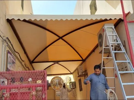 افضل تركيب مظلات مداخل ولكسان في الرياض 