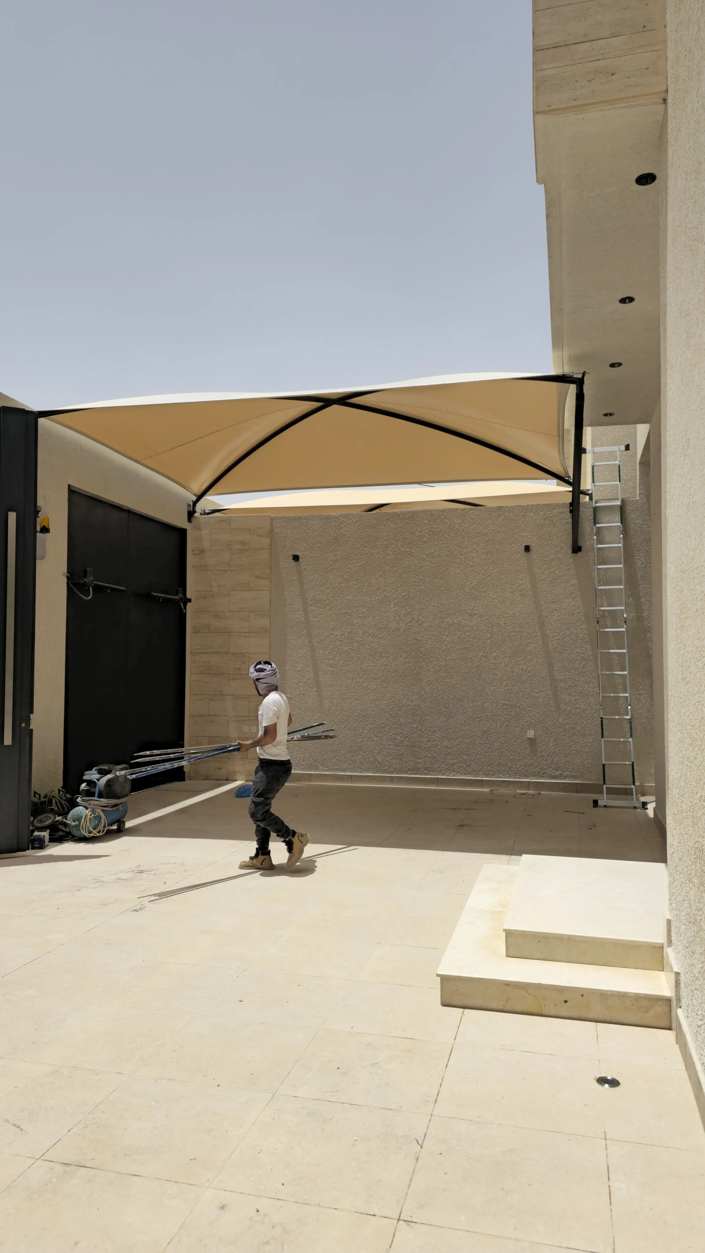 مظلات وسواتر بالرياض لاحواش الفلل ومنازل بالفخامة والحماية