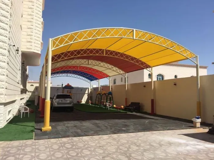 تركيب مظلات مداخل للمدارس والمنازل الرياض: حماية، فخامة