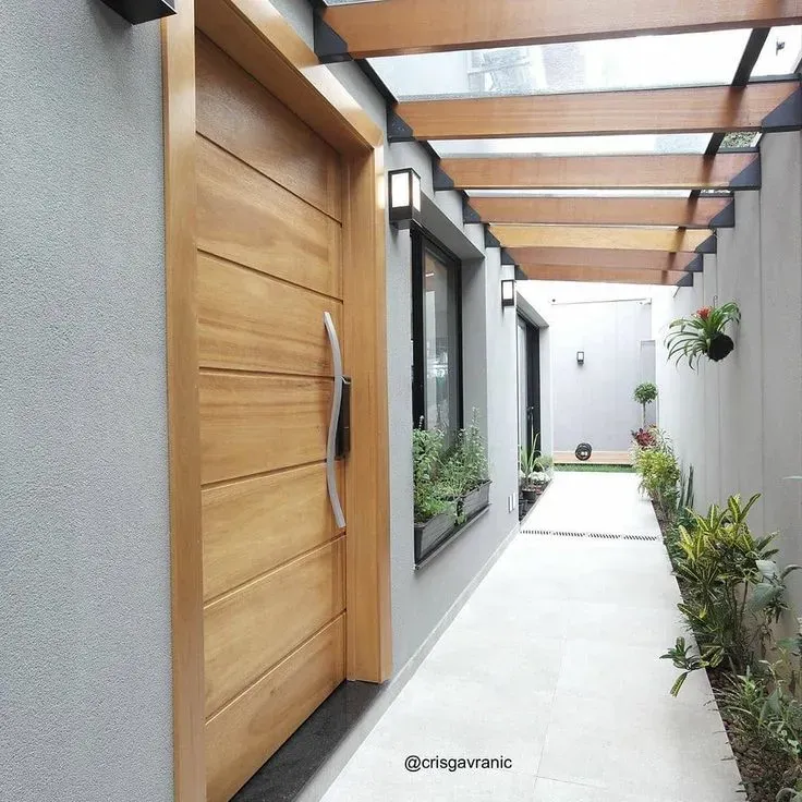 حداد مظلات مداخل فلل في الرياض وشماله: تصاميم مودرن 