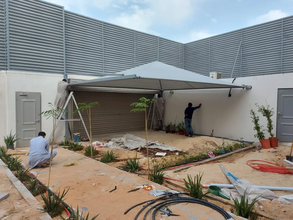 مظلات حدائق للمنزل في شمال الرياض وصور مظلات حدائق خارجية 