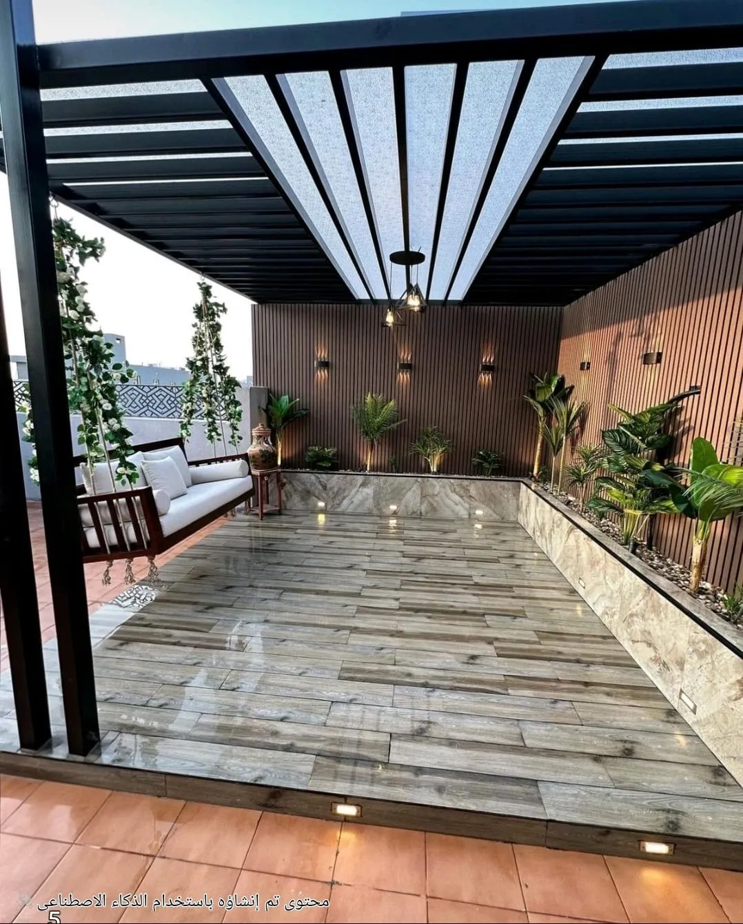 مظلات حدائق للمنزل في شمال الرياض وصور مظلات حدائق خارجية 