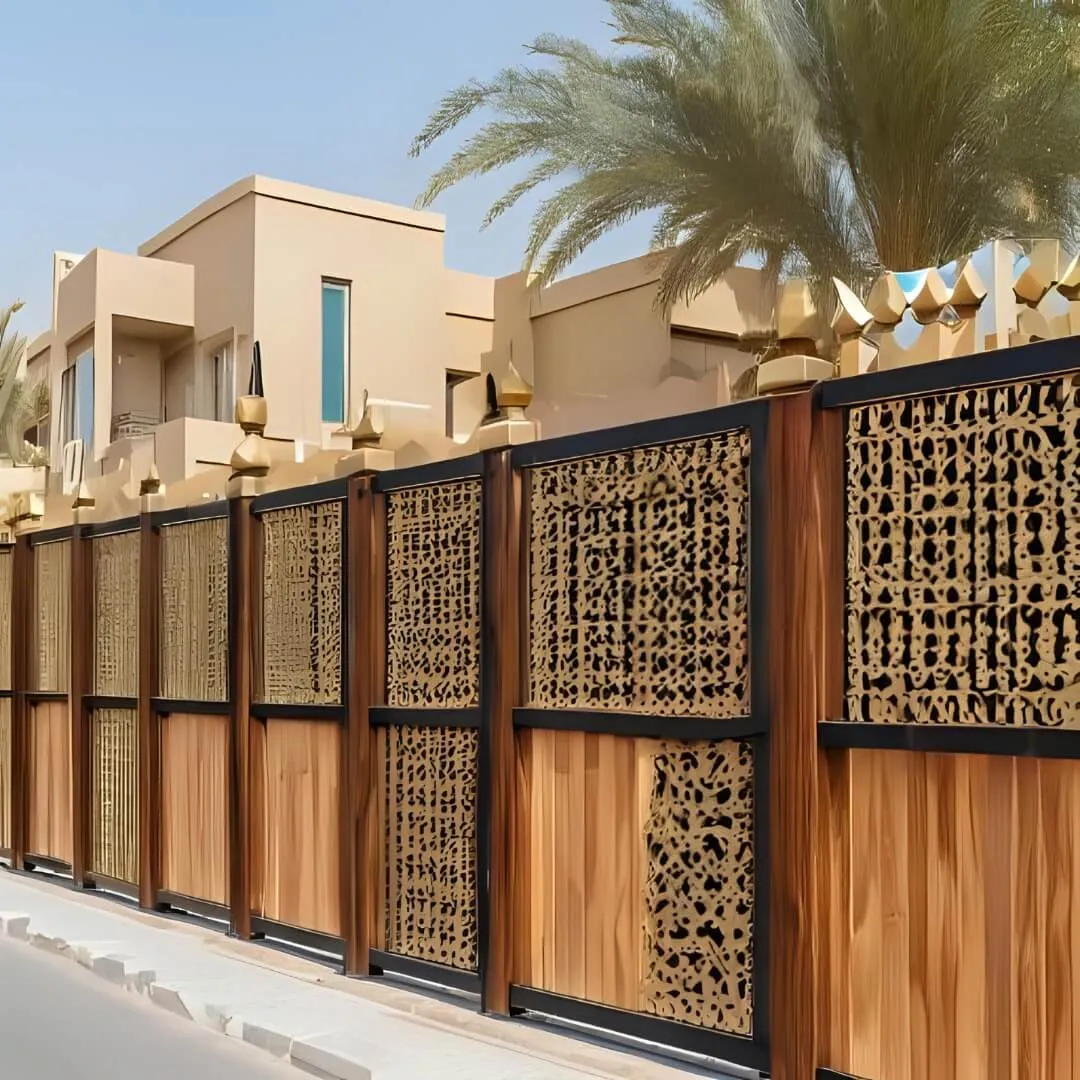 أنواع سواتر أحواش المنازل بحي الرمال| دليل الأسعار والتركيب