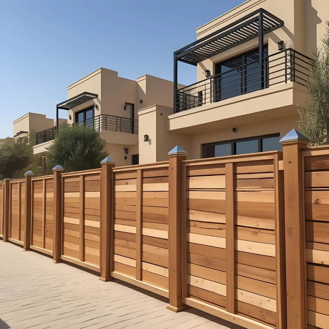 أنواع سواتر أحواش المنازل بحي الرمال| دليل الأسعار والتركيب