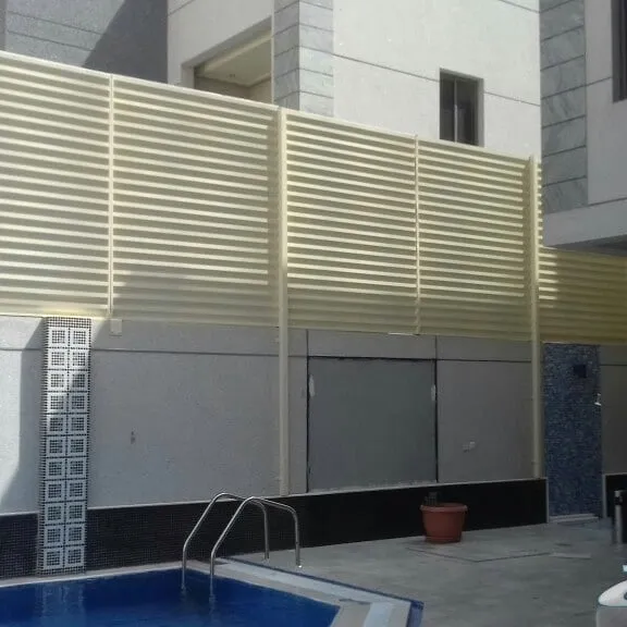 أنواع سواتر أحواش المنازل بحي الرمال| دليل الأسعار والتركيب