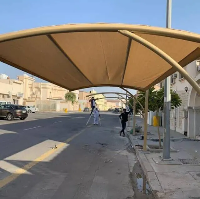 تركيب مظلات الرياض حي الروضة|بتصاميم حديثة بضمان 15 سنه 