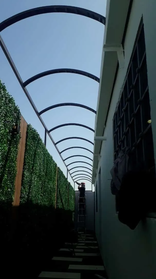 أفضل أنواع مظلات أحواش ومواقف سيارات في حي النخيل بالرياض 