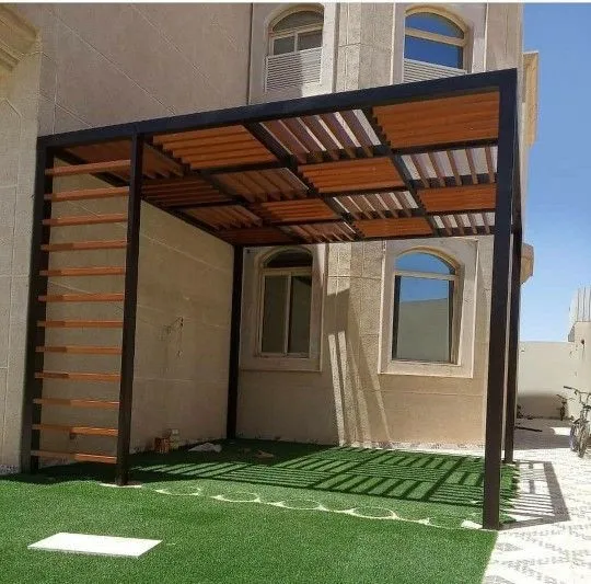 أفضل أنواع مظلات أحواش ومواقف سيارات في حي النخيل بالرياض 