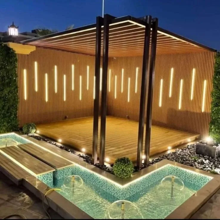 مظلات أحواش وجلسات خارجية في الرياض:بأفضل الأنواع والأسعار