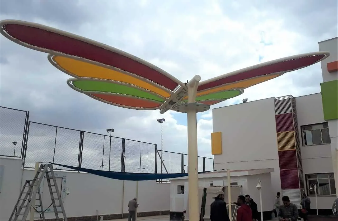 أفضل أنواع مظلات حدائق ومسابح بشمال الرياض:دليل شامل للأسعار