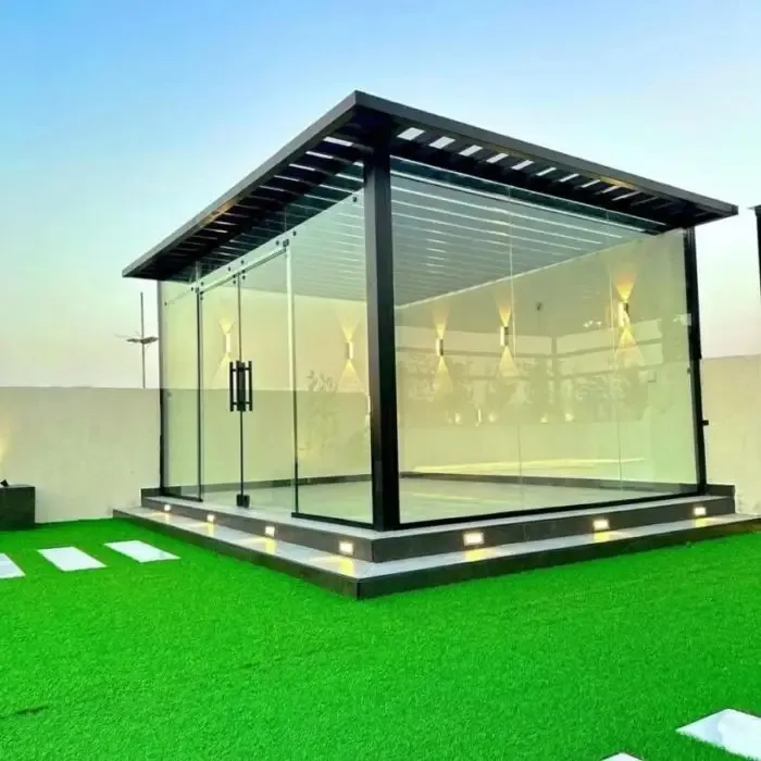 مجالس زجاجية وملاحق خارجيه فخمة بشمال الرياض:تصاميم عصرية